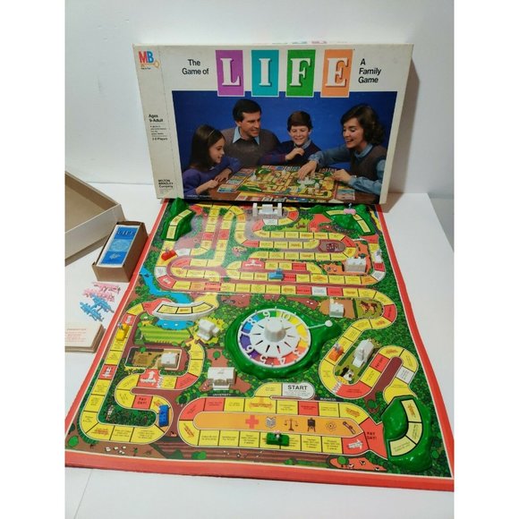 Milton Bradley Other - 💯 Complete Vintage 1985 Game of Life